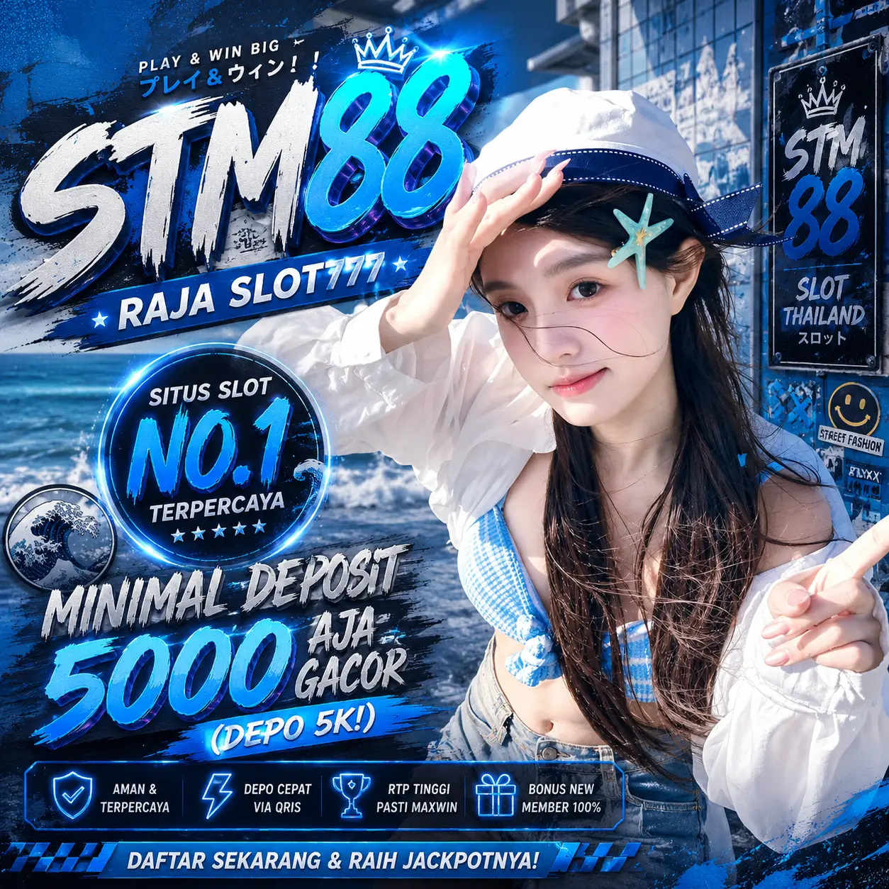 STM88 👑 Situs Raja Slot777 Gacor Hari Ini Link Depo 5K Minimal Deposit 5000